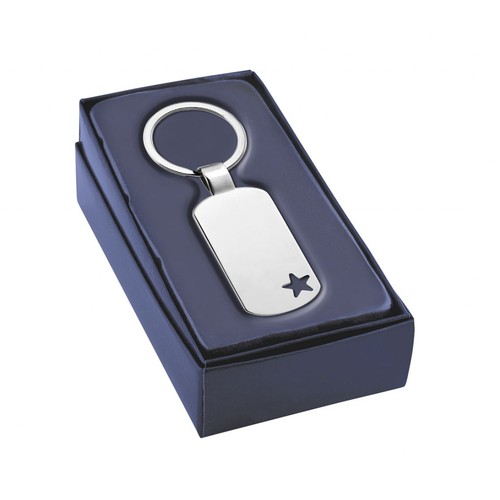 PORTE-CLES RECTANGULAIRE-TROU ETOILE PORTE-CLES RECTANGULAIRE-TROU ETOILE