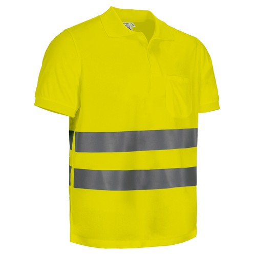 polo met reflecterende strepen