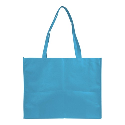 Non woven sticked shopping bag, long handle and gusset Non woven sticked shopping bag, long handle and gusset