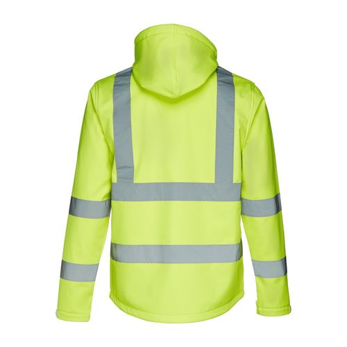 THC ZAGREB WORK. High-visibility softshell jacket (unisex, class 111) THC ZAGREB WORK. High-visibility softshell jacket (unisex, class 111)