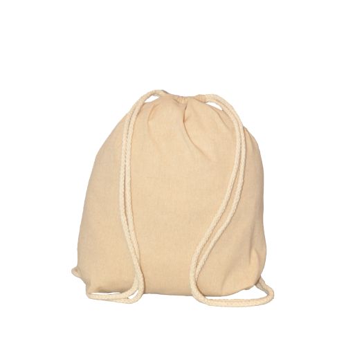 RECYCLE NATURAL COTTON DRAWSTRING BAG RECYCLE NATURAL COTTON DRAWSTRING BAG