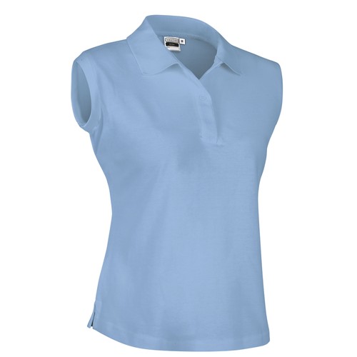 Women Sleeveless Polo Shirt VEGA Women Sleeveless Polo Shirt VEGA