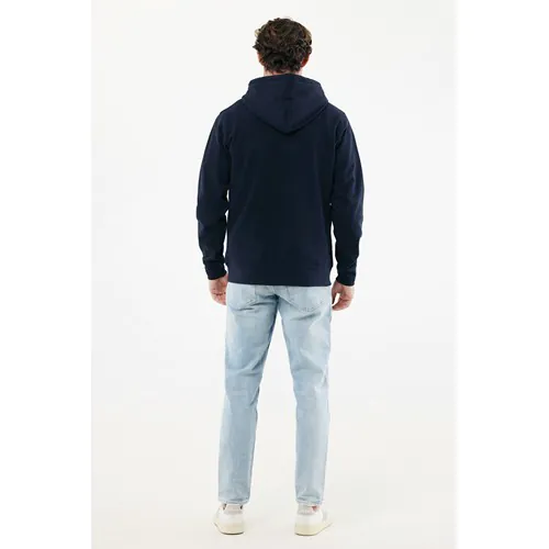 Sweat à capuche avec zip en coton recyclé IQONIQ Abisko Sweat à capuche avec zip en coton recyclé IQONIQ Abisko