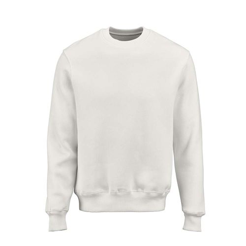 Sweat mixte Nazare col rond. Coton bio, rCotton et rPET. Fabriqué au Portugal