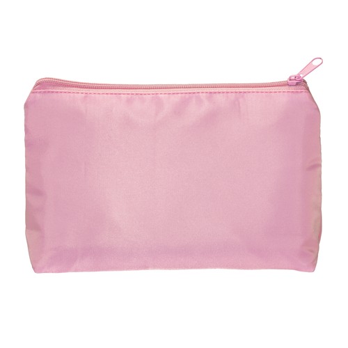 Soft polyester beauty case. Zipper closure and inner lining Soft polyester beauty case. Zipper closure and inner lining
