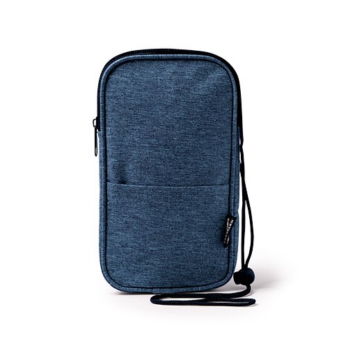 Cellphone case with melange finish. Main compartme Dores