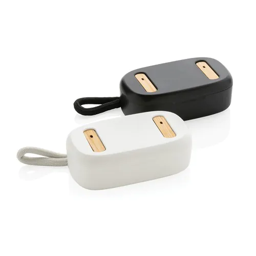 Auriculares TWS de plástico reciclado RCS y bambú Auriculares TWS de plástico reciclado RCS y bambú