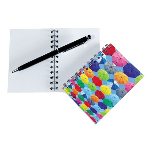 A7 SPIRAL PAD COVER PP PRINT. 1 SIDE 50 FLS CUSTOMIZABLE A7 SPIRAL PAD COVER PP PRINT. 1 SIDE 50 FLS CUSTOMIZABLE