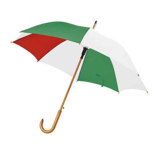 PARAPLUIE DRAPEAU ITALIEN MANCHE BOIS PARAPLUIE DRAPEAU ITALIEN MANCHE BOIS