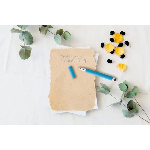 PAPYRUS. Penna a sfera in carta kraft e ABS con punta touch PAPYRUS. Penna a sfera in carta kraft e ABS con punta touch
