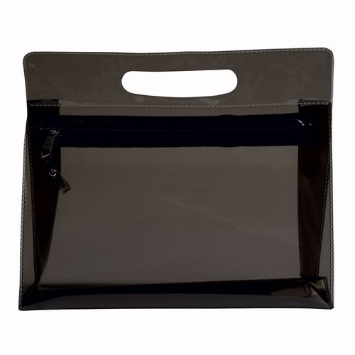 Belleza en PVC con cierre de cremallera y asa