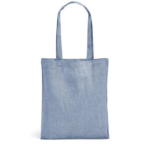 RYNEK. Bolsa con algodón reciclado (70%), poliéster (30% rPET) (140 g/m²)