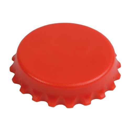 ABS and metal, bottle top-shaped, screw-top and bottle opener with magnets