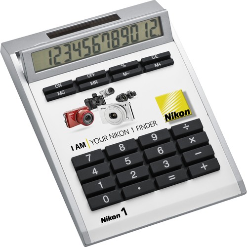 Calculator Own Design met inlegplaatje zonder gaatjes, klein Calculator Own Design met inlegplaatje zonder gaatjes, klein