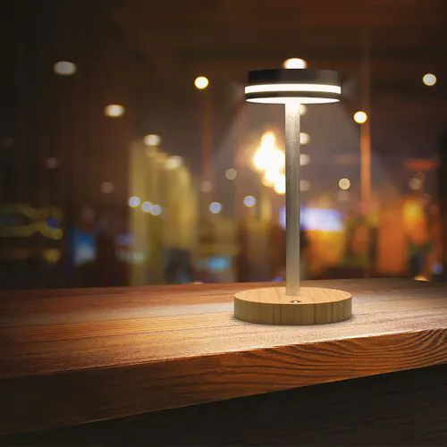 ADJUSTABLE RECHARGEABLE TABLE LAMP