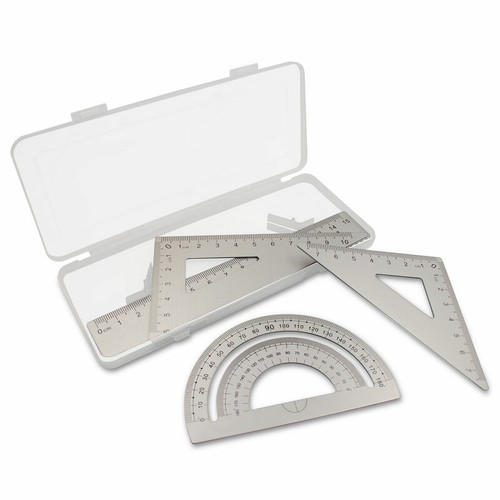 School set, ruler, 2 set squares and protractor | Kaulana School set, ruler, 2 set squares and protractor | Kaulana