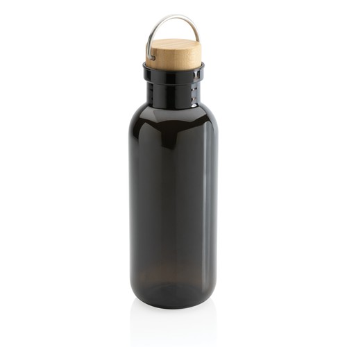 Bouteille 680ml en rPET RCS, couvercle en bambou Bouteille 680ml en rPET RCS, couvercle en bambou