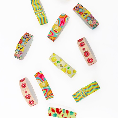 ELASTIC BRACELET 25X90MM 1 SIDE CUSTOMIZABLE ELASTIC BRACELET 25X90MM 1 SIDE CUSTOMIZABLE