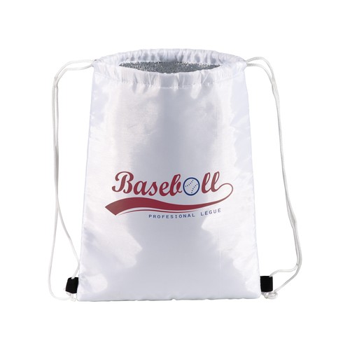 210T polyester insulated backpack with drawstring closure 210T polyester insulated backpack with drawstring closure