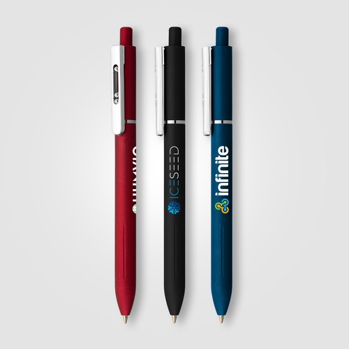 Lark Recycled Plastic Retractable Fidget Clip Pen Lark Recycled Plastic Retractable Fidget Clip Pen