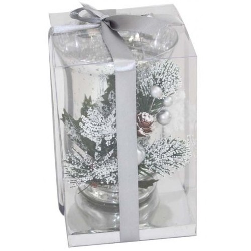 BOUGIE VERRE ARGENT BOUGIE VERRE ARGENT