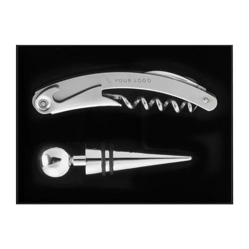 Stainless steel wine gift set Eve Stainless steel wine gift set Eve
