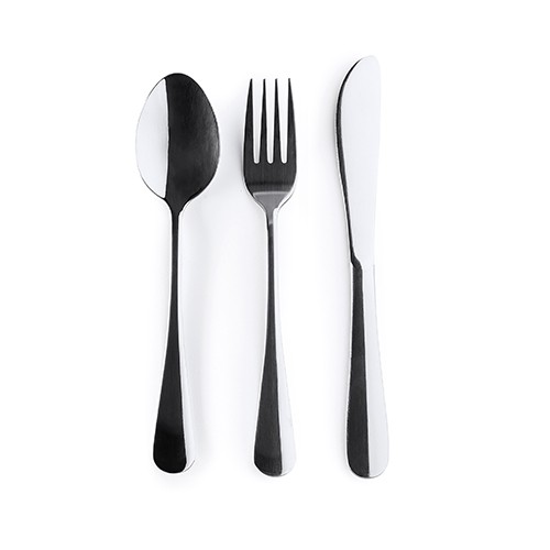 Cutlery set in pouch Aglaia Cutlery set in pouch Aglaia