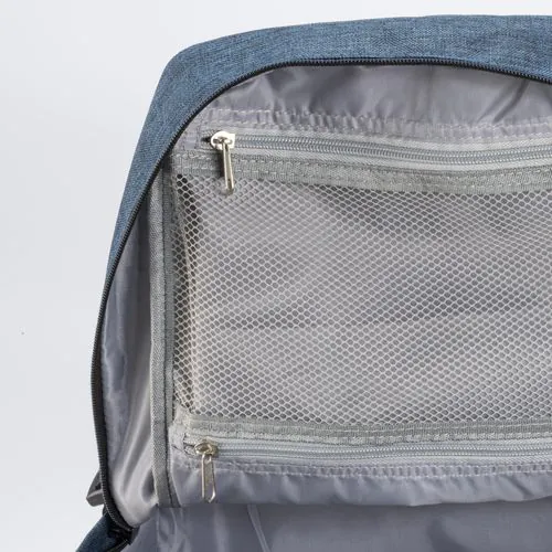 900D melange polyester PC (15") backpack/rucksack. 900D melange polyester PC (15") backpack/rucksack.