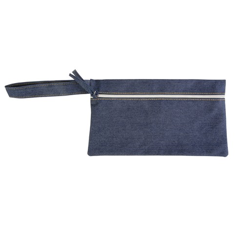DENIM 220 g/m2 cotton (85% cotton - 15% polyester) document holder