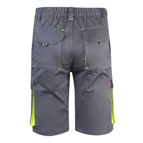 VL HEMERA. Two-tone, multi-pocket stretch Bermuda shorts (240g/m²), in cotton (46%), EME (38%) and polyester (16%) VL HEMERA. Two-tone, multi-pocket stretch Bermuda shorts (240g/m²), in cotton (46%), EME (38%) and polyester (16%)