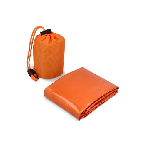 Poncho thermique 2-en-1 pour la survie en plein air Poncho thermique 2-en-1 pour la survie en plein air