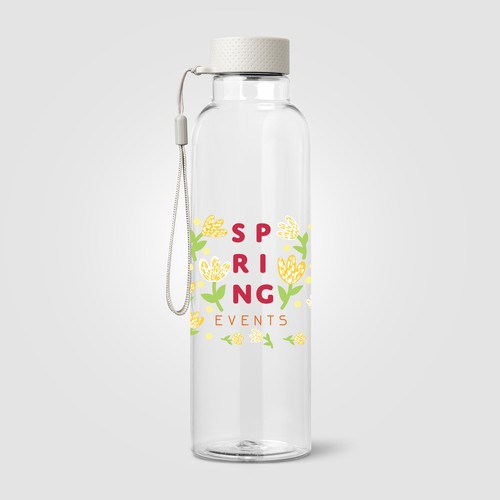 Aura rPET Wrist Strap Bottle - 710 ml