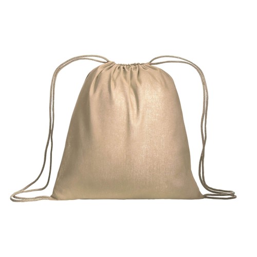Sac à dos en coton avec angles renforcés Sac à dos en coton avec angles renforcés