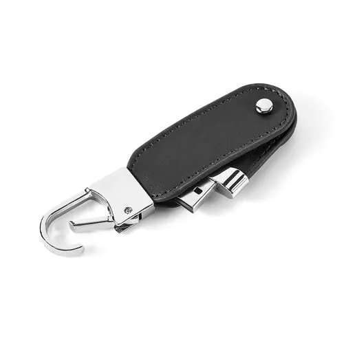 BRAGG 8GB. USB memory with 8GB in PU and with carabiner clip BRAGG 8GB. USB memory with 8GB in PU and with carabiner clip