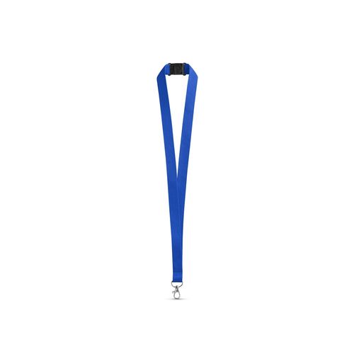 LEEDS. Lanyard en polyester avec fermoir de sécurité LEEDS. Lanyard en polyester avec fermoir de sécurité