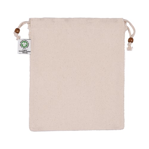 ORGANIC COTTON DRAWSTRING BAG