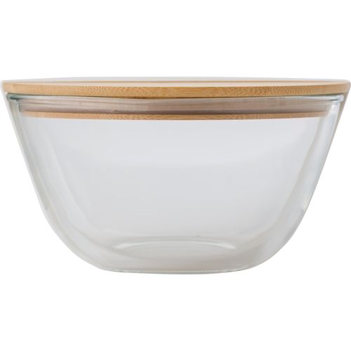 Glass salad bowl Isabeau