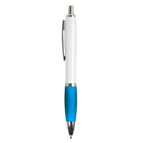 Stylo-bille a systeme retractable - PLASTIQUE ABS+AS - refill jumbo