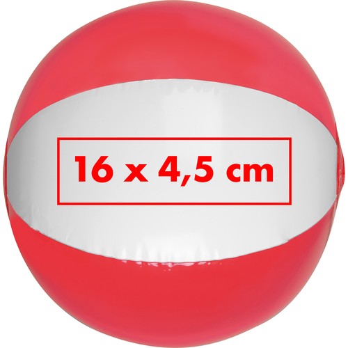 Ballon de plage bicolore coloré/transparent Ballon de plage bicolore coloré/transparent