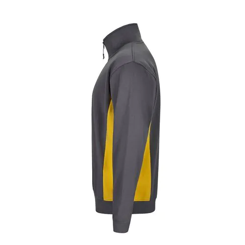 VL SVAROG. Two-tone terry sweatshirt (260g/m²), in polyester (65%) and cotton (35%)