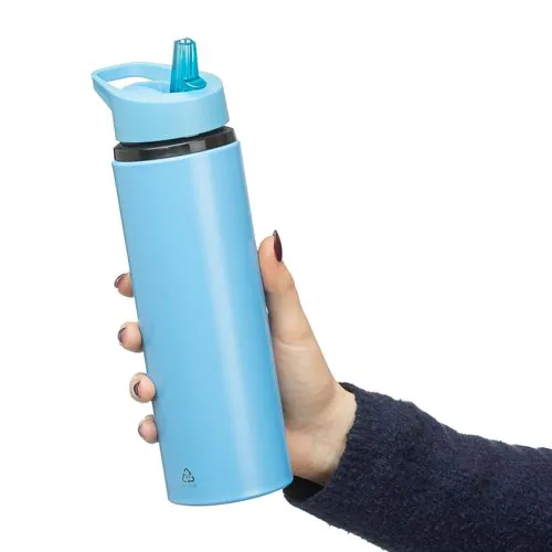Gourde de 500 ml en acier inoxydable recyclé Zeno
