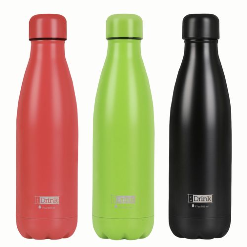 500ml Stainless Steel Water Bottle i-Drink