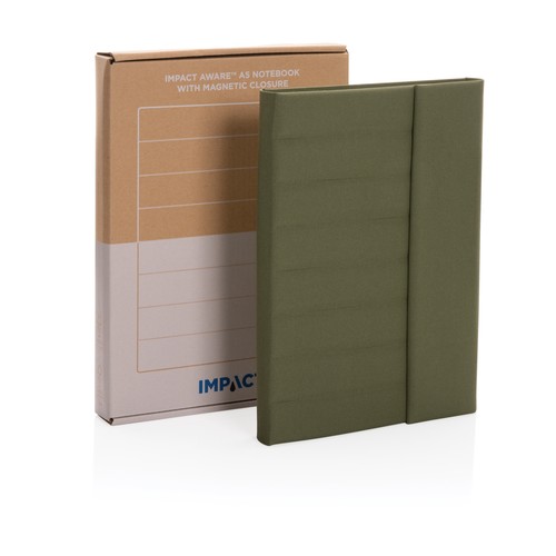 Carnet de notes A5 avec fermeture magnétique Impact Aware™