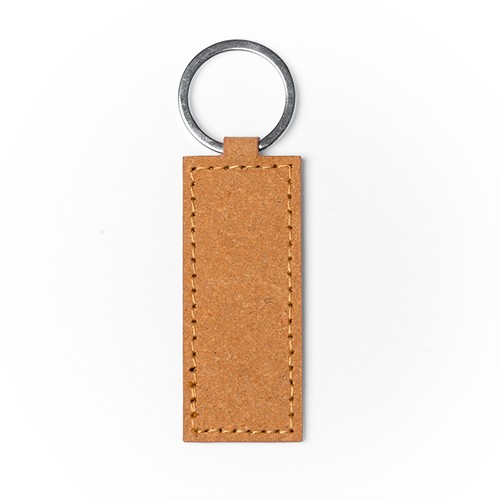 Recycled leather keychain available in two sizes, Kalana