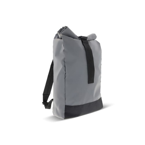 Zaino roll top riflettente 26x13x50cm