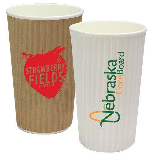 Gekräuselter Simplicity-Pappbecher (16oz/455ml) Gekräuselter Simplicity-Pappbecher (16oz/455ml)