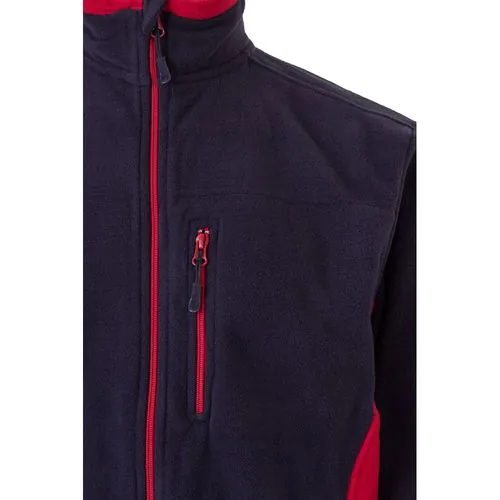 VL GERAS. Two-tone fleece jacket (220g/m²) in polyester (100%) VL GERAS. Two-tone fleece jacket (220g/m²) in polyester (100%)