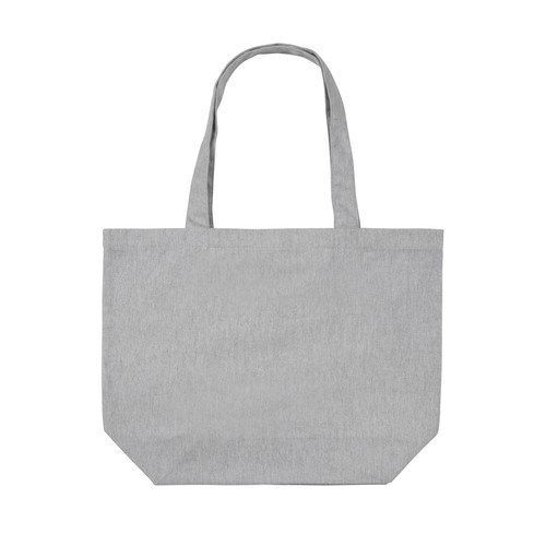 Impact Aware™ re-canvas shopper met vakje 240gsm ongeverfd