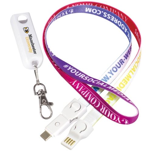 3-in-1 USB Lanyard Charging Cables 3-in-1 USB Lanyard Charging Cables