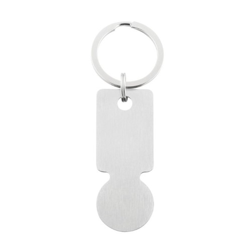 Porte-clés Metmaxx® EK "Style&Shop" argenté Porte-clés Metmaxx® EK "Style&Shop" argenté
